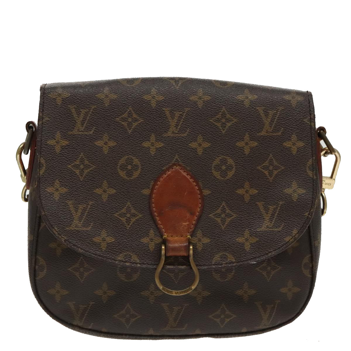 LOUIS VUITTON Monogram Saint Cloud GM Shoulder Bag M51242 LV Auth 96094 - 0