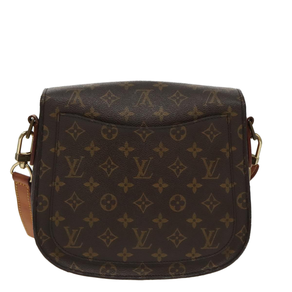 LOUIS VUITTON Monogram Saint Cloud GM Shoulder Bag M51242 LV Auth 96094