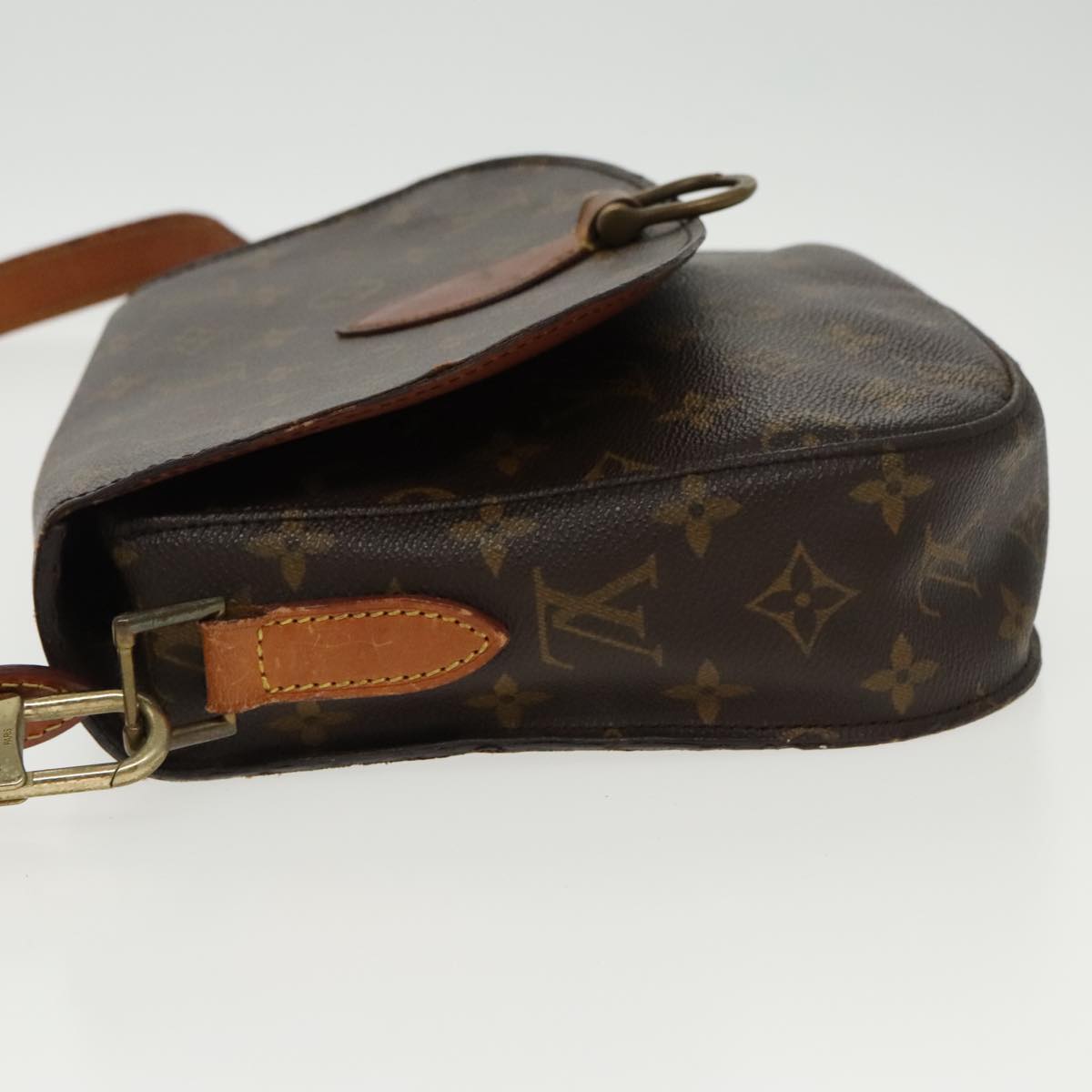 LOUIS VUITTON Monogram Saint Cloud GM Shoulder Bag M51242 LV Auth 96094