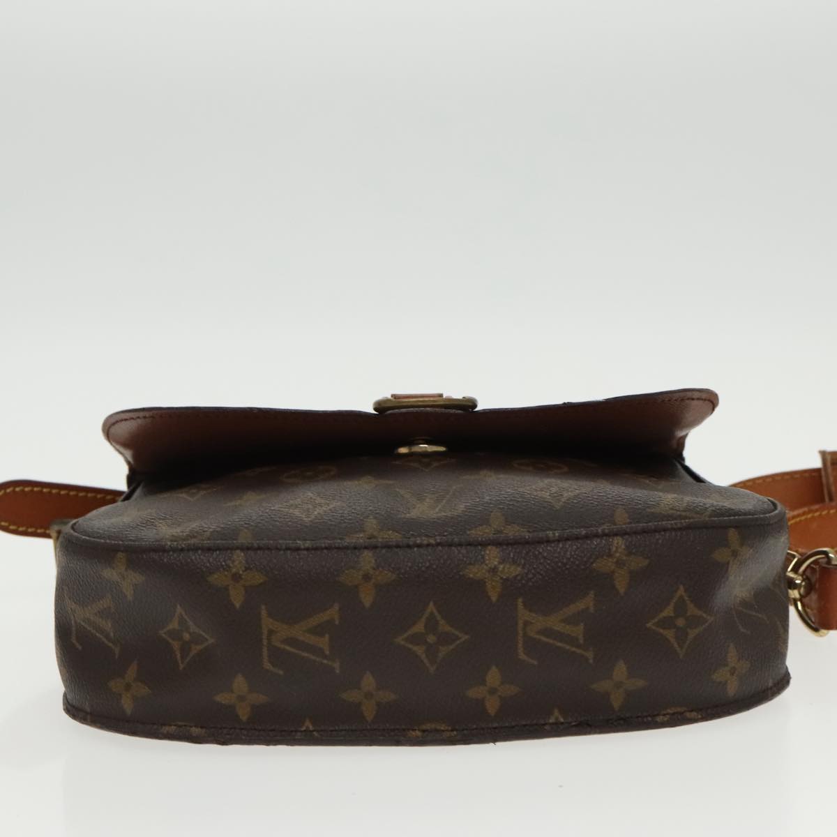 LOUIS VUITTON Monogram Saint Cloud GM Shoulder Bag M51242 LV Auth 96094