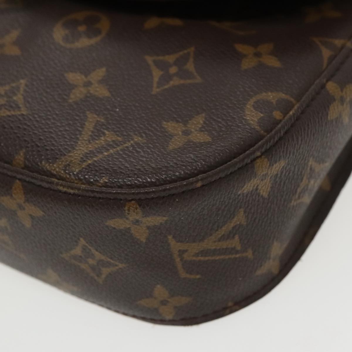 LOUIS VUITTON Monogram Saint Cloud GM Shoulder Bag M51242 LV Auth 96095