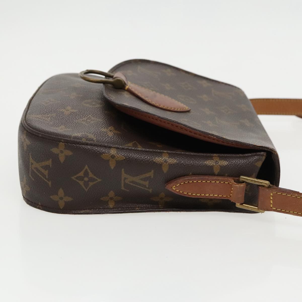 LOUIS VUITTON Monogram Saint Cloud GM Shoulder Bag M51242 LV Auth 96095