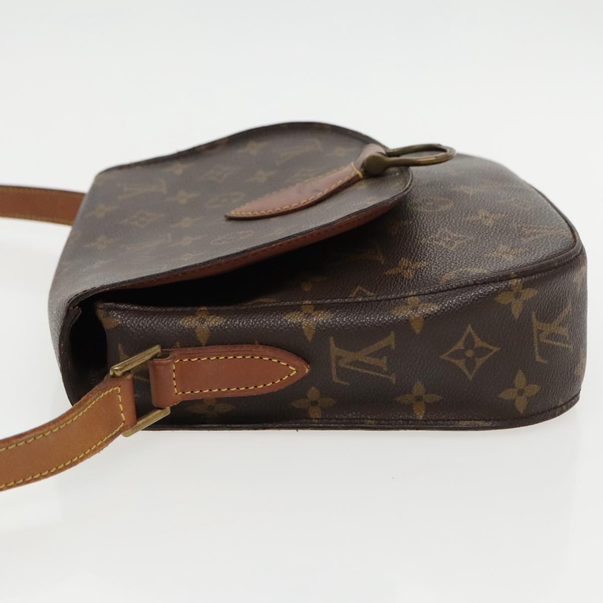 LOUIS VUITTON Monogram Saint Cloud GM Shoulder Bag M51242 LV Auth 96095