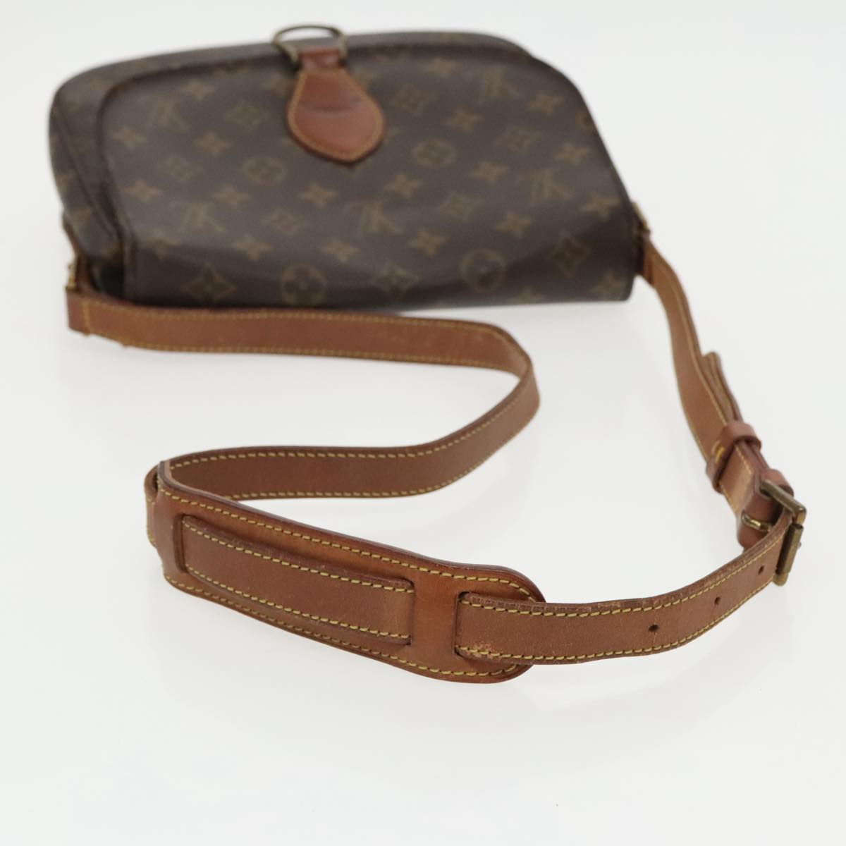 LOUIS VUITTON Monogram Saint Cloud GM Shoulder Bag M51242 LV Auth 96095