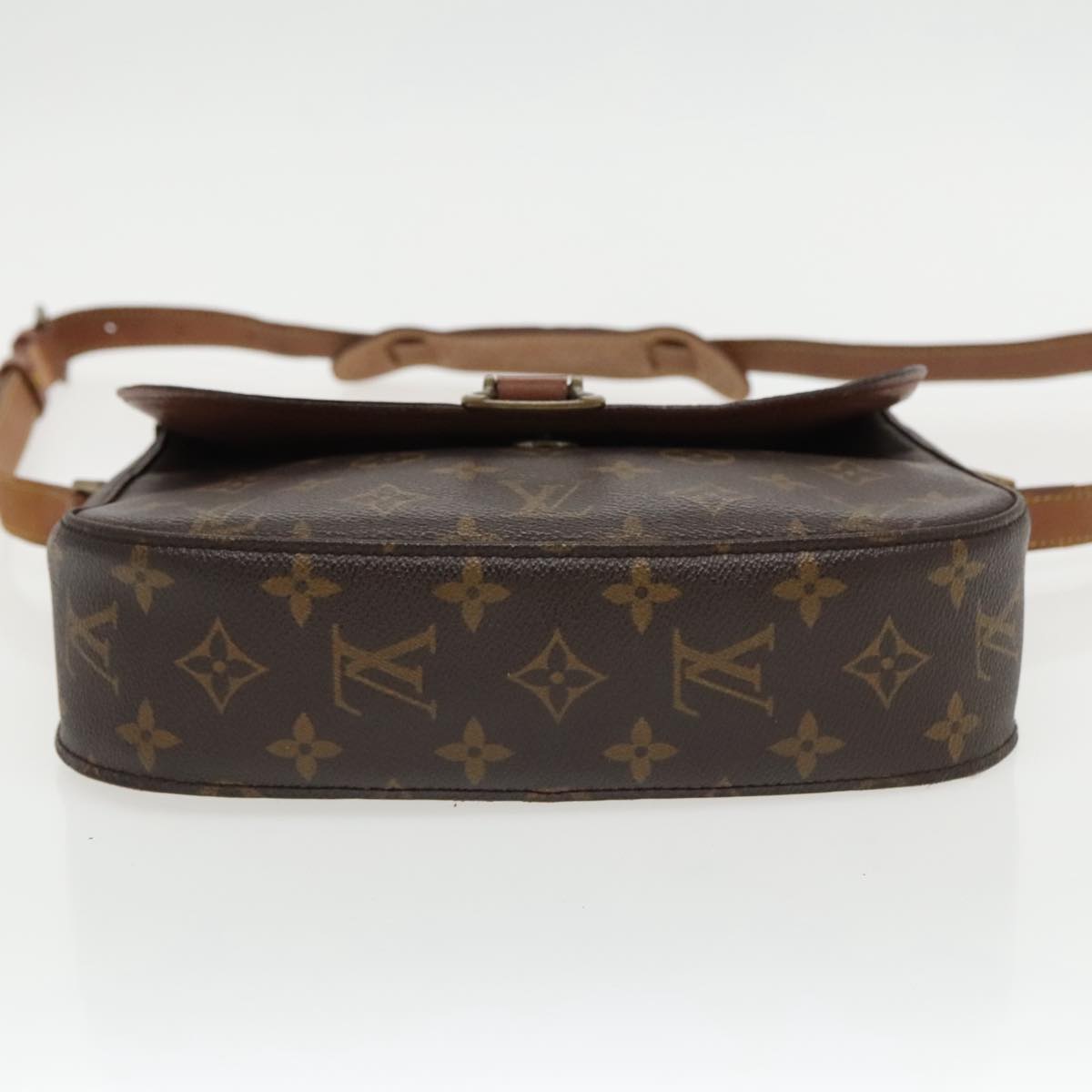 LOUIS VUITTON Monogram Saint Cloud GM Shoulder Bag M51242 LV Auth 96095