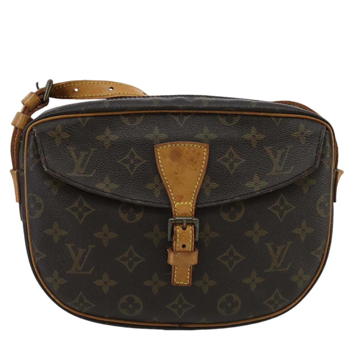 LOUIS VUITTON Monogram Jeune Fille MM Shoulder Bag M51226 LV Auth 96100