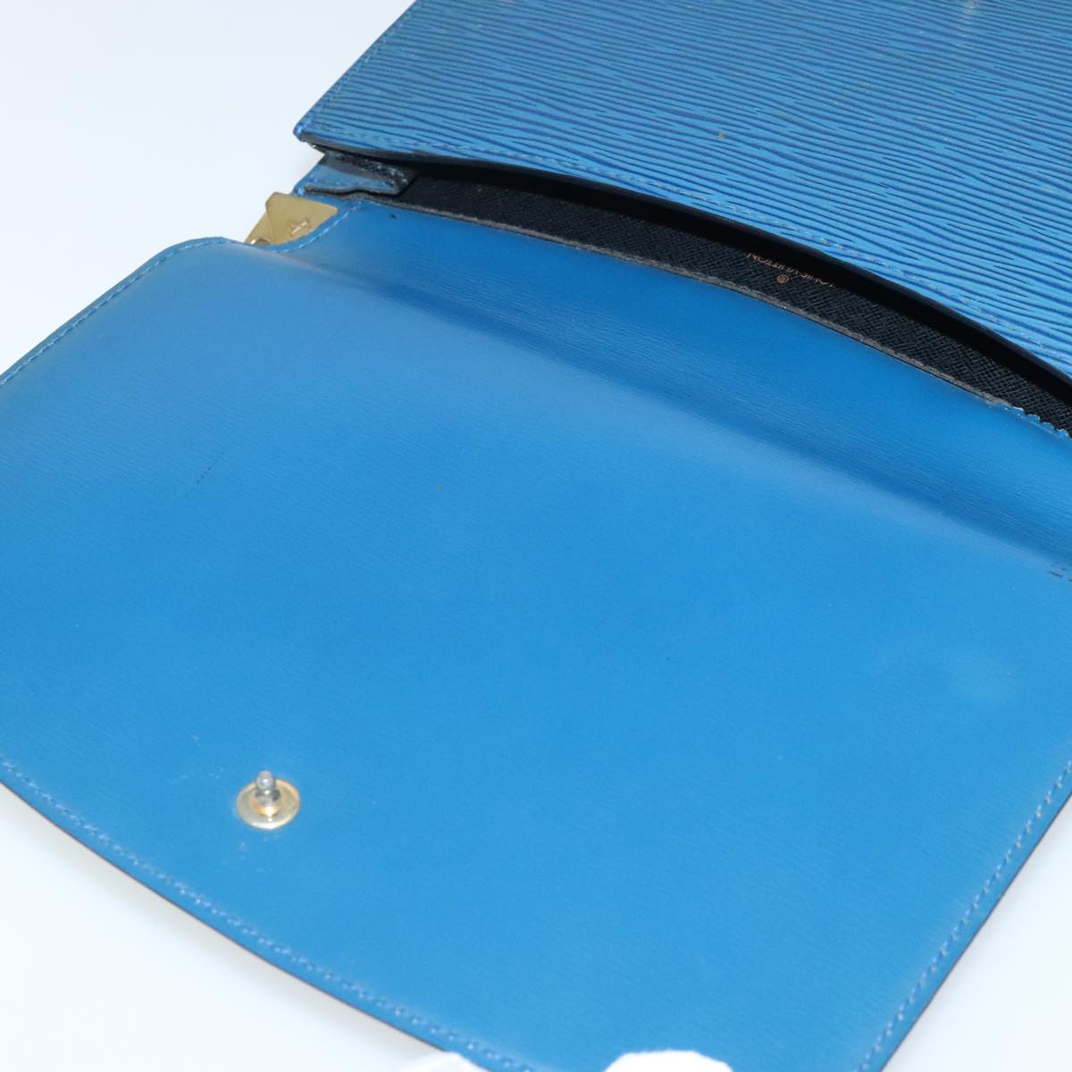 LOUIS VUITTON Epi Grenel Shoulder Bag Blue M52362 LV Auth 96110