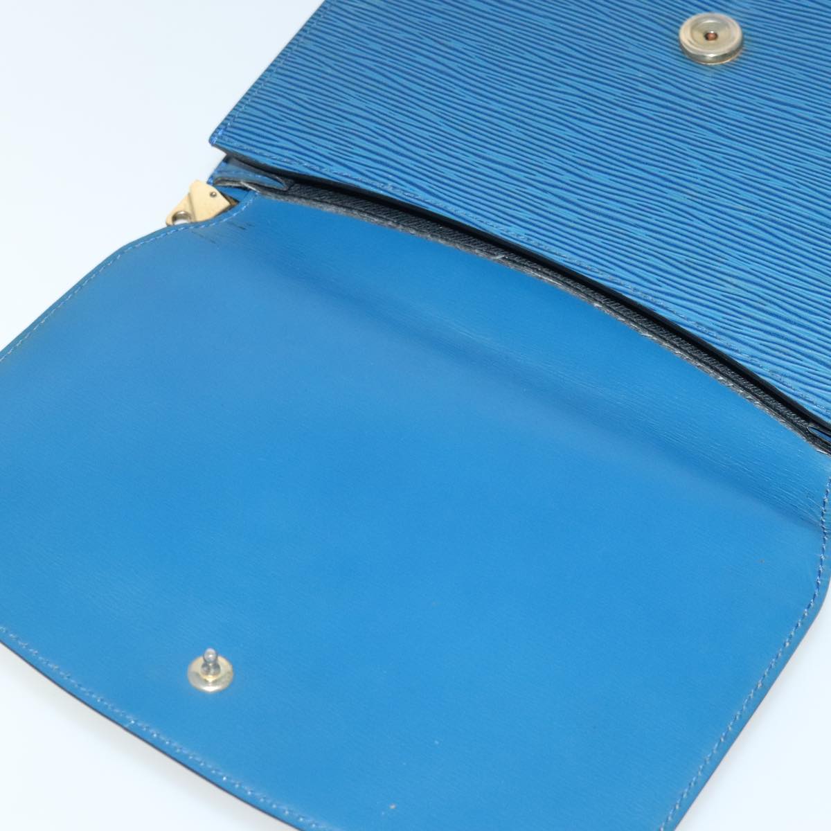 LOUIS VUITTON Epi Grenel Shoulder Bag Blue M52362 LV Auth 96110