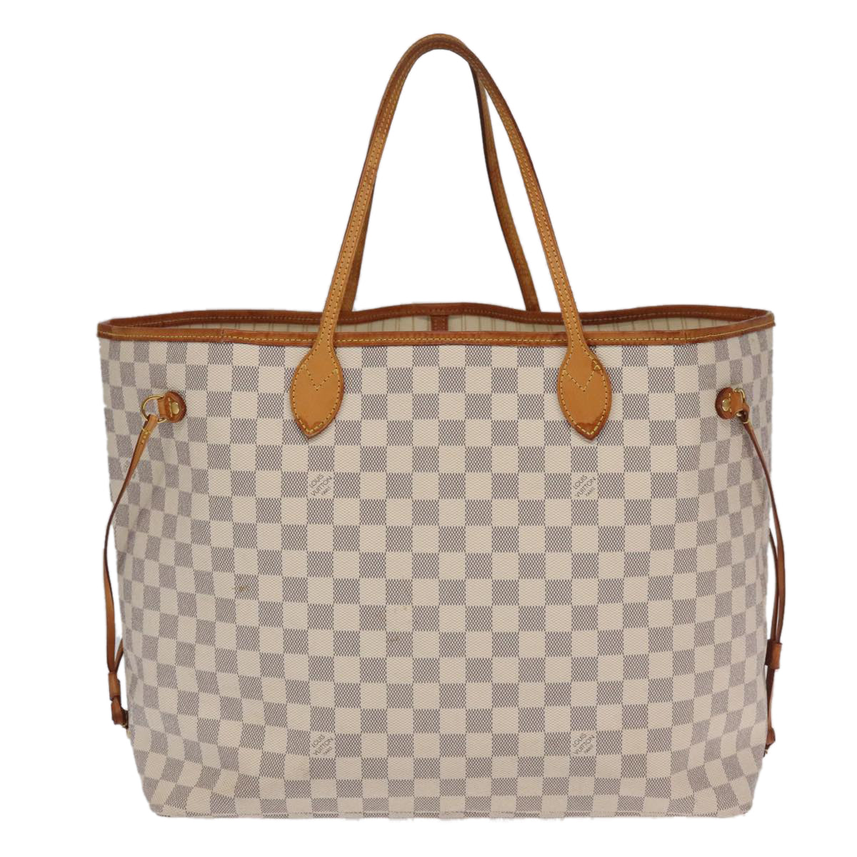 LOUIS VUITTON Damier Azur Neverfull GM Tote Bag N41360 LV Auth 96112 - 0