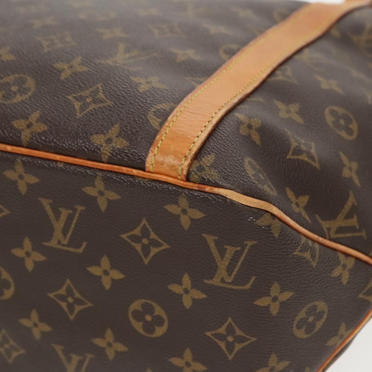 LOUIS VUITTON Monogram Sac Shopping Tote Bag M51108 LV Auth 96115