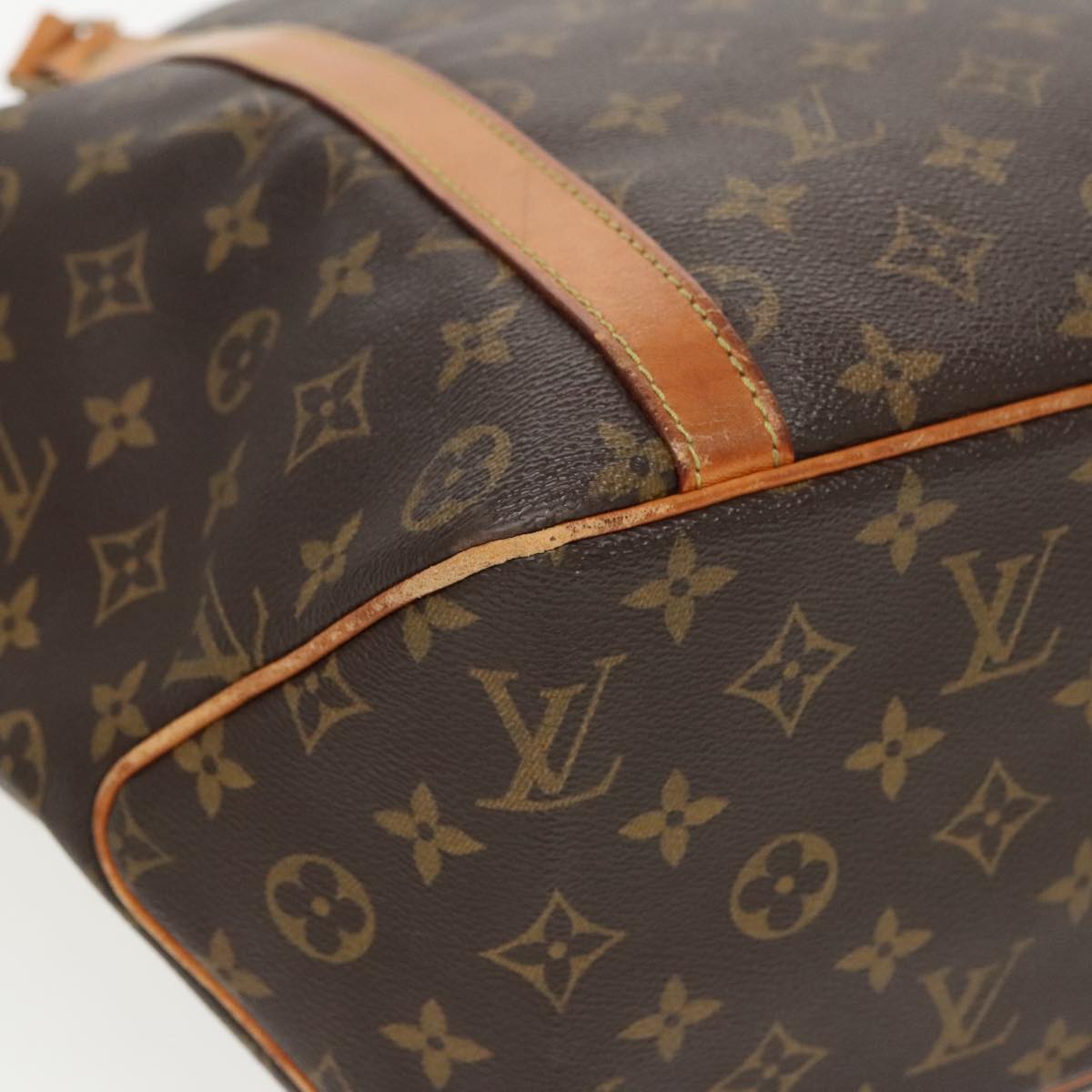 LOUIS VUITTON Monogram Sac Shopping Tote Bag M51108 LV Auth 96115