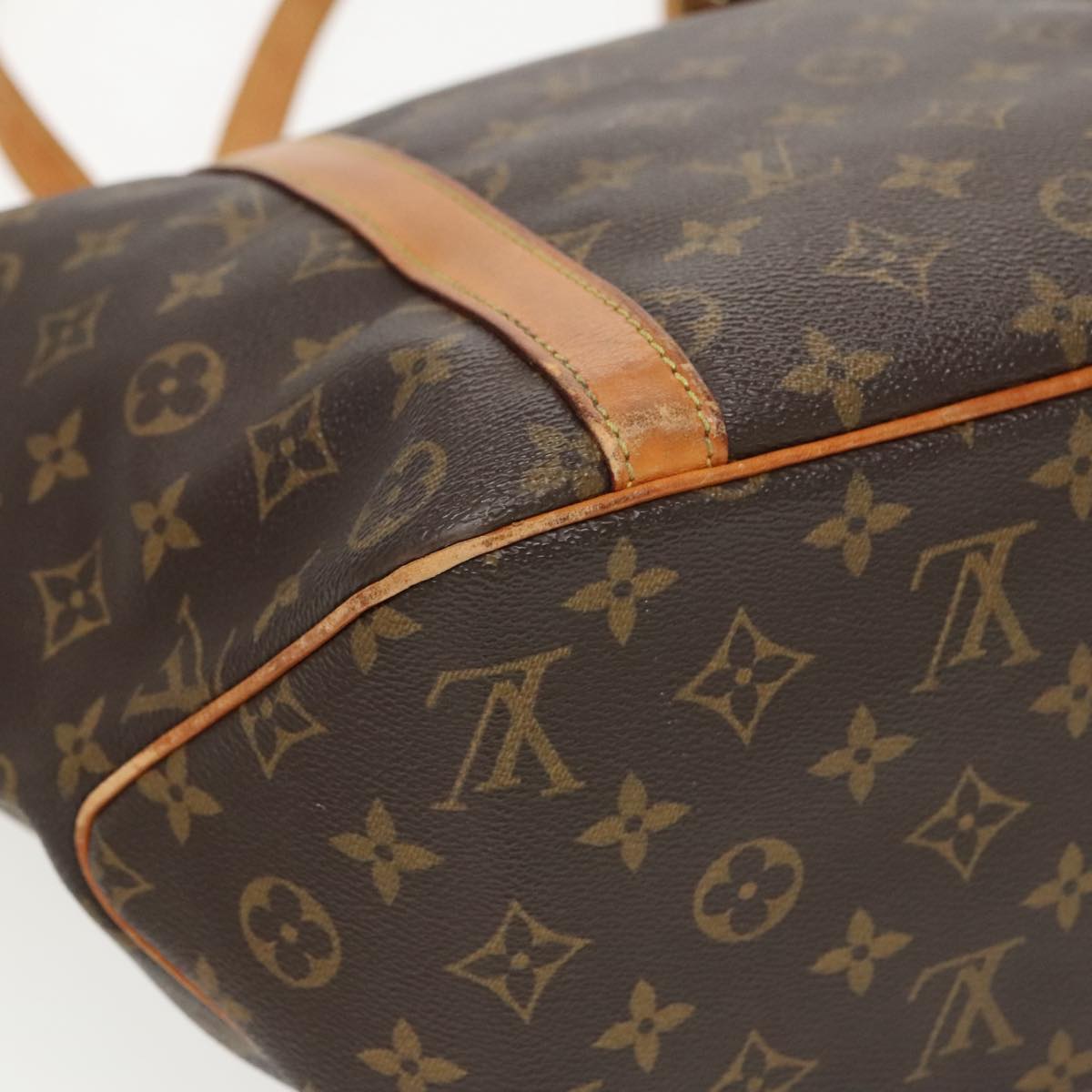 LOUIS VUITTON Monogram Sac Shopping Tote Bag M51108 LV Auth 96115