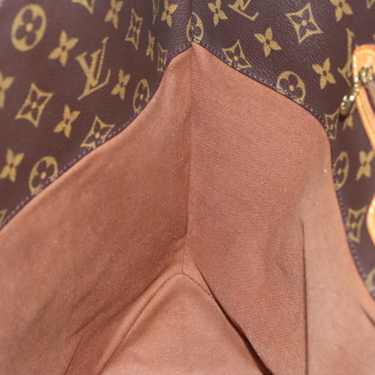 LOUIS VUITTON Monogram Sac Shopping Tote Bag M51108 LV Auth 96115