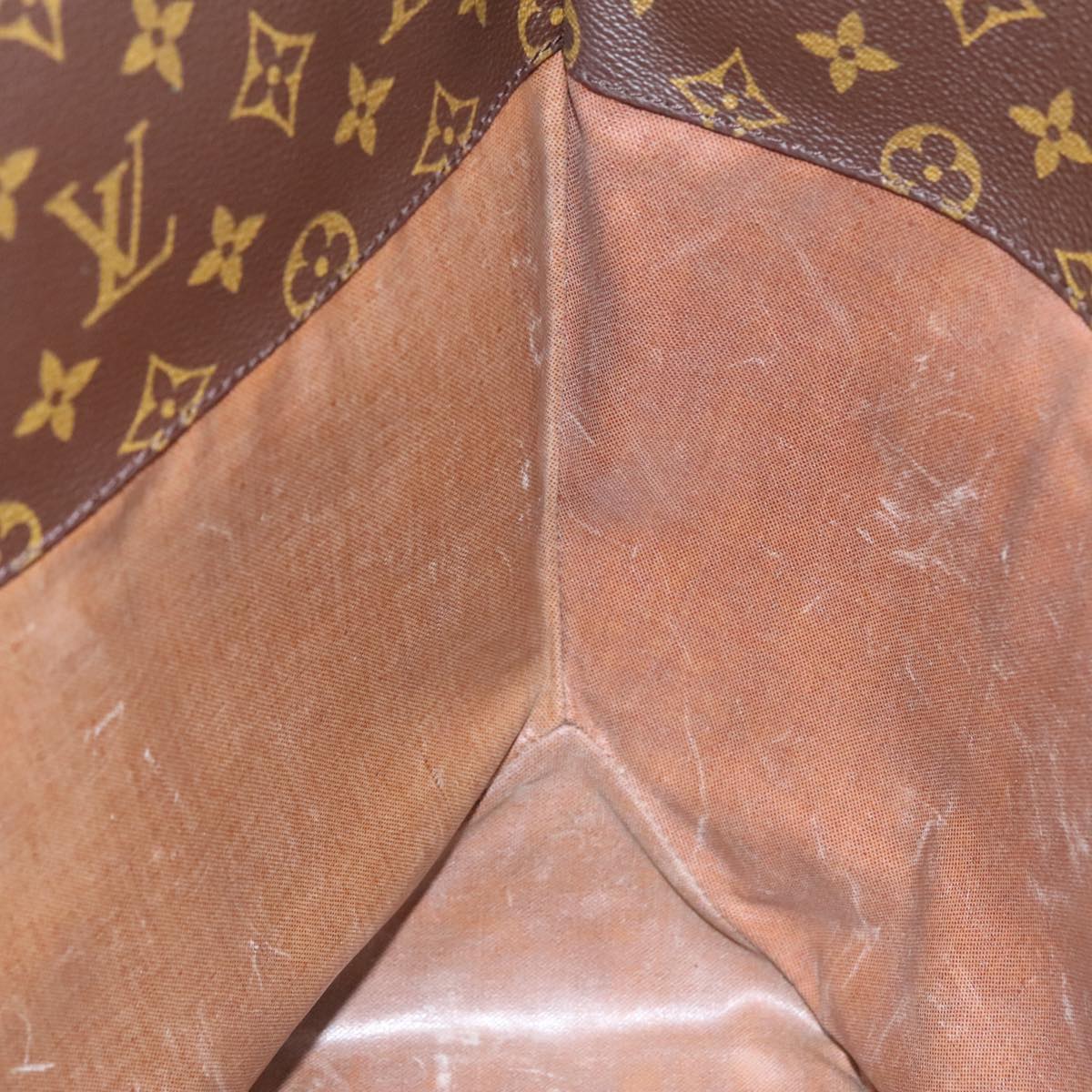 LOUIS VUITTON Monogram Sac Shopping Tote Bag M51108 LV Auth 96116