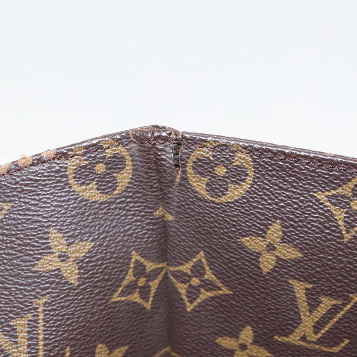 LOUIS VUITTON Monogram Sac Shopping Tote Bag M51108 LV Auth 96118