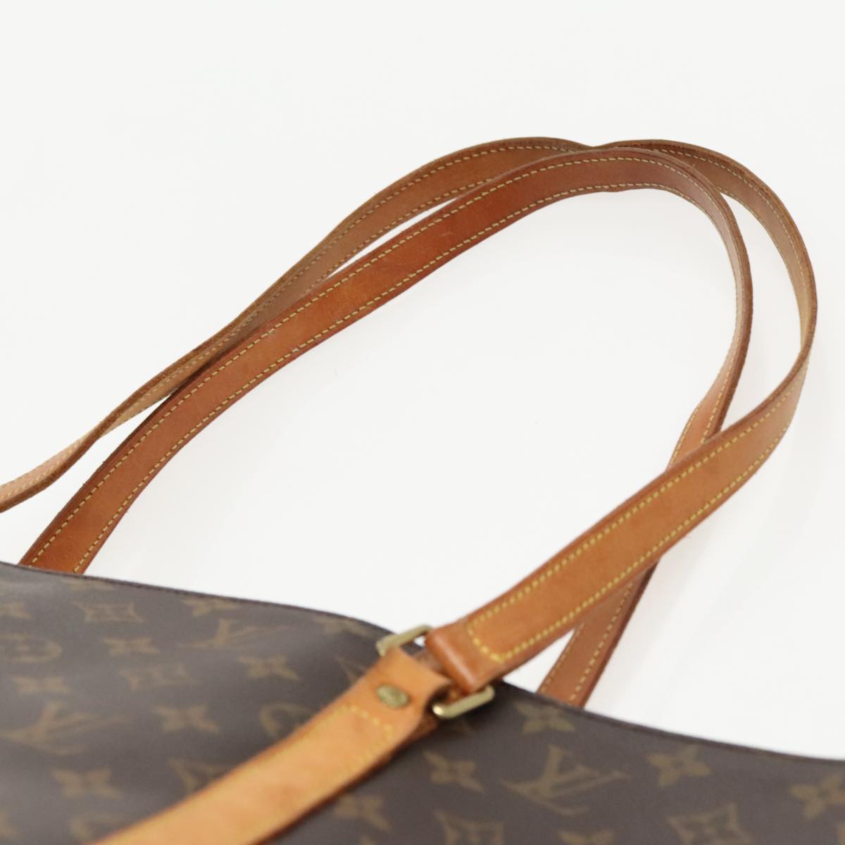 LOUIS VUITTON Monogram Sac Shopping Tote Bag M51108 LV Auth 96119