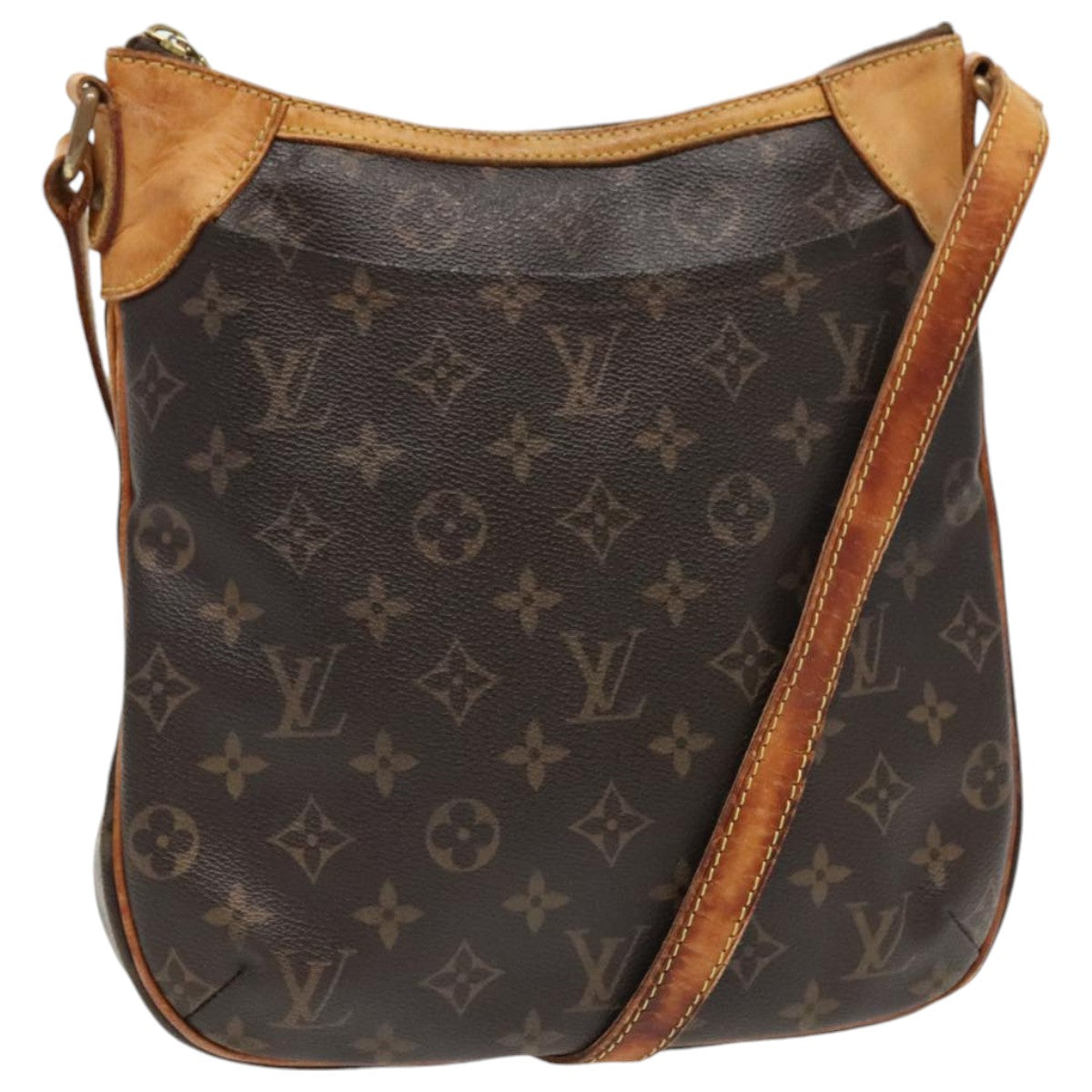 LOUIS VUITTON Monogram Odeon PM Shoulder Bag M56390 LV Auth 96120