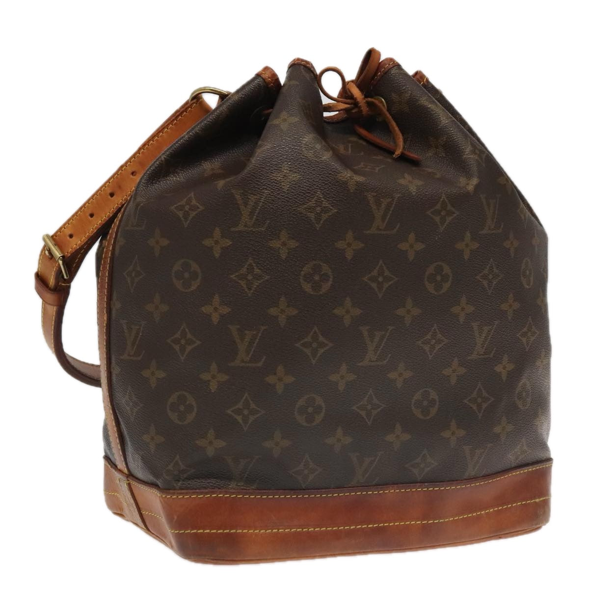 LOUIS VUITTON Monogram Noe Shoulder Bag M42224 LV Auth 96121