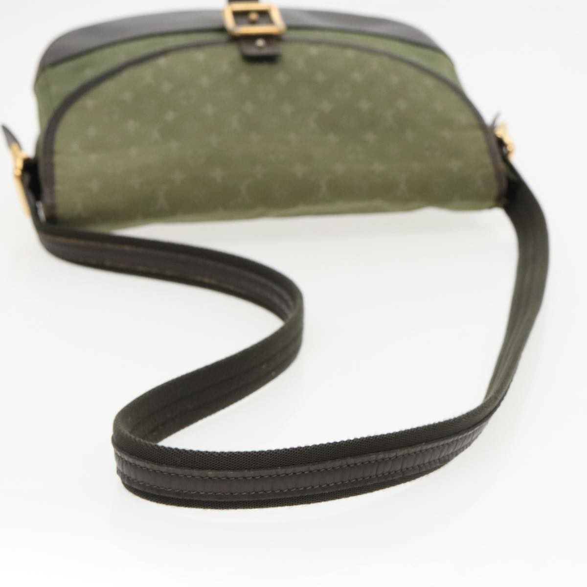 LOUIS VUITTON Monogram Mini Belanger Shoulder Bag TST Khaki M92673 Auth 96126