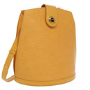 LOUIS VUITTON Epi Cluny Shoulder Bag Yellow M52259 LV Auth 96140-1