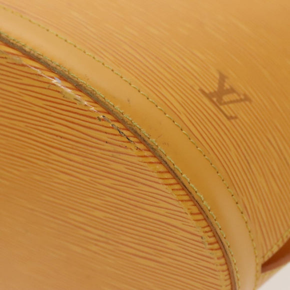 LOUIS VUITTON Epi Cluny Shoulder Bag Yellow M52259 LV Auth 96140