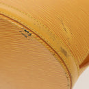 LOUIS VUITTON Epi Cluny Shoulder Bag Yellow M52259 LV Auth 96140-9