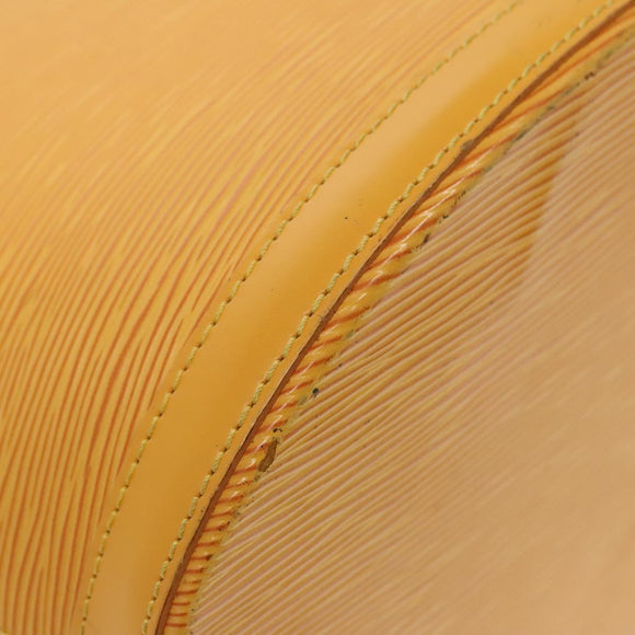 LOUIS VUITTON Epi Cluny Shoulder Bag Yellow M52259 LV Auth 96140