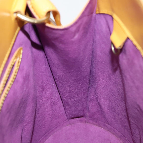 LOUIS VUITTON Epi Cluny Shoulder Bag Yellow M52259 LV Auth 96140