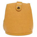 LOUIS VUITTON Epi Cluny Shoulder Bag Yellow M52259 LV Auth 96140-13