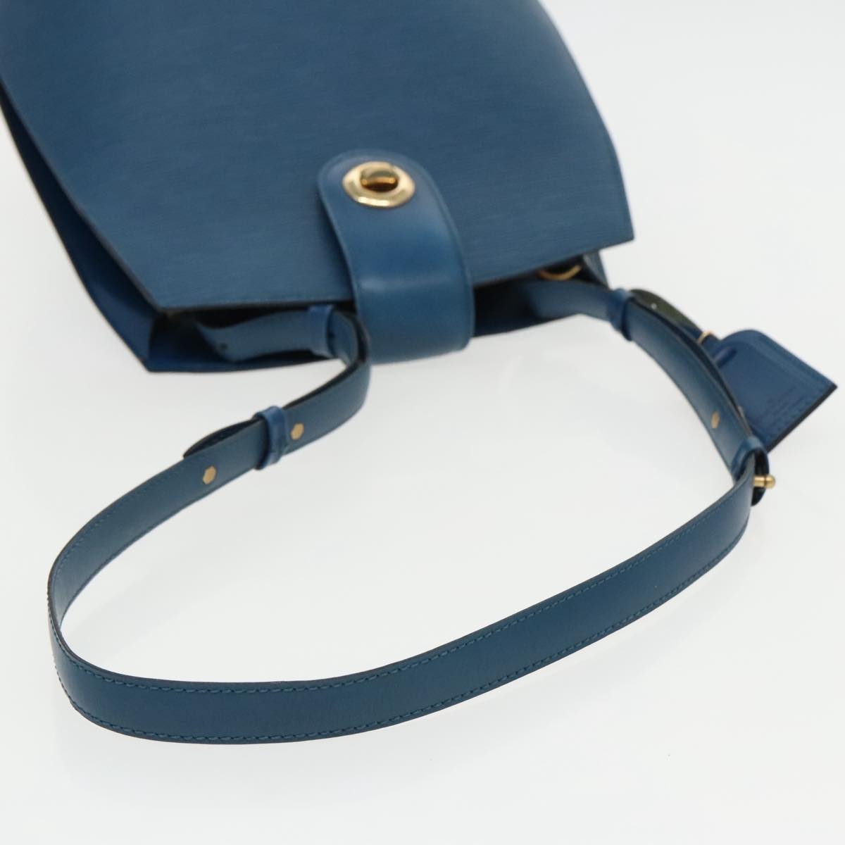 LOUIS VUITTON Epi Cluny Shoulder Bag Blue M52255 LV Auth 96141