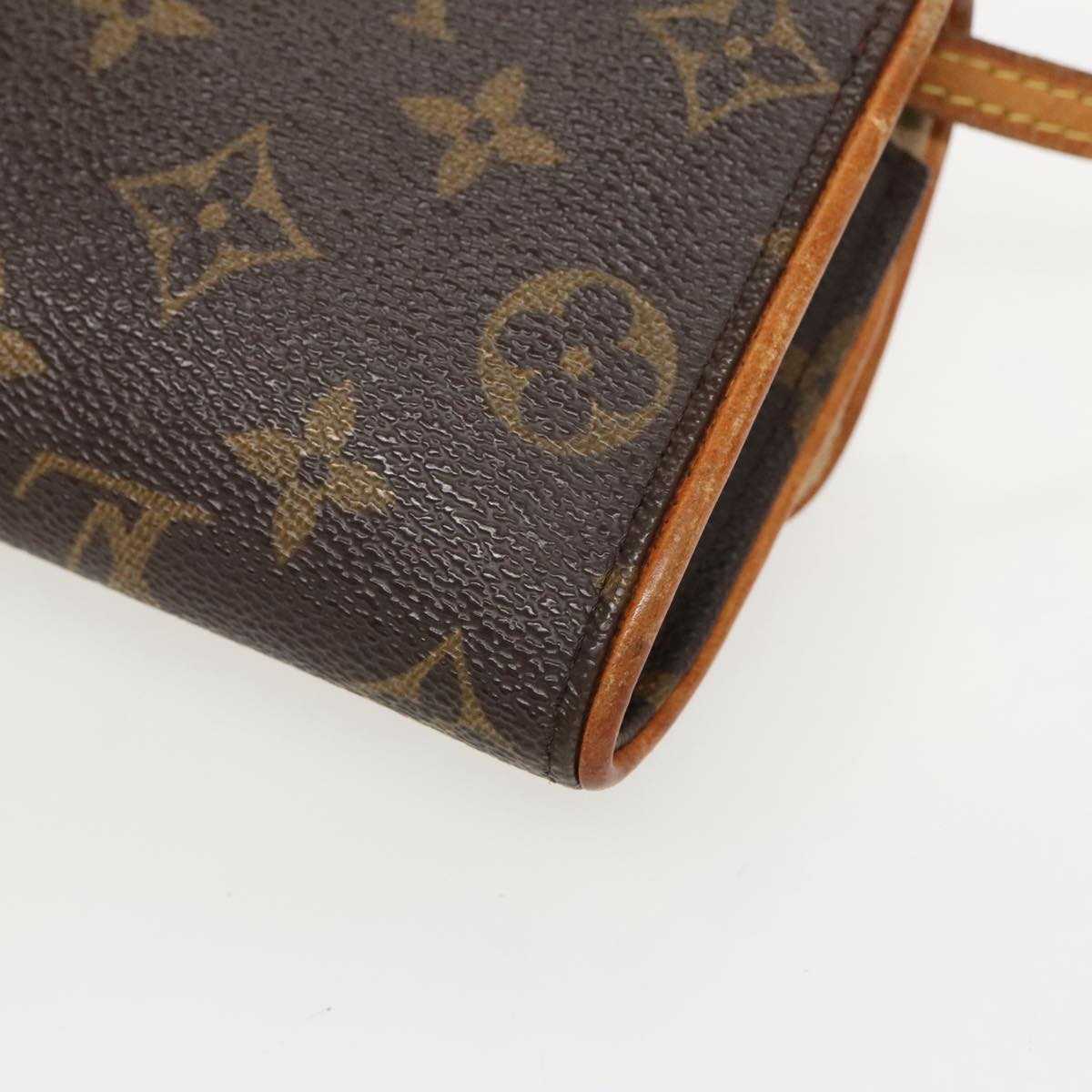 LOUIS VUITTON Monogram Pochette Twin PM Shoulder Bag M51854 LV Auth 96153