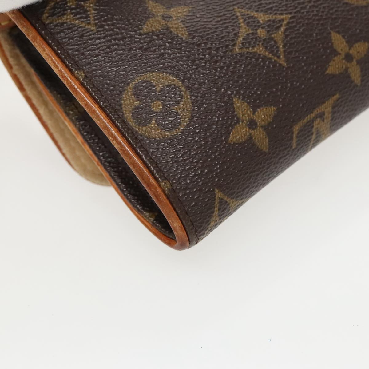 LOUIS VUITTON Monogram Pochette Twin PM Shoulder Bag M51854 LV Auth 96153