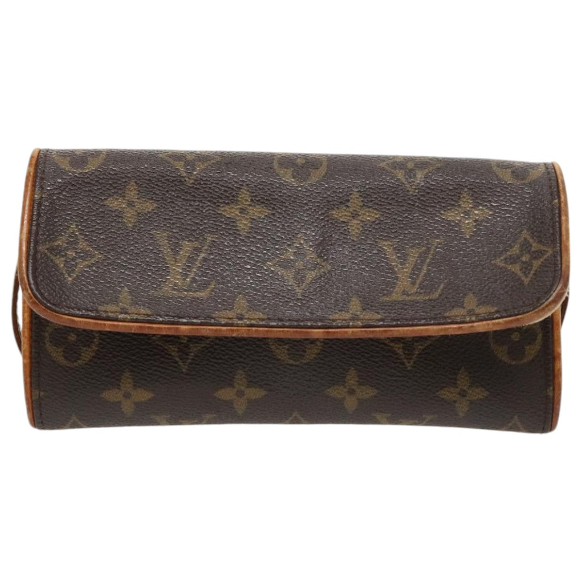 LOUIS VUITTON Monogram Pochette Twin PM Shoulder Bag M51854 LV Auth 96153