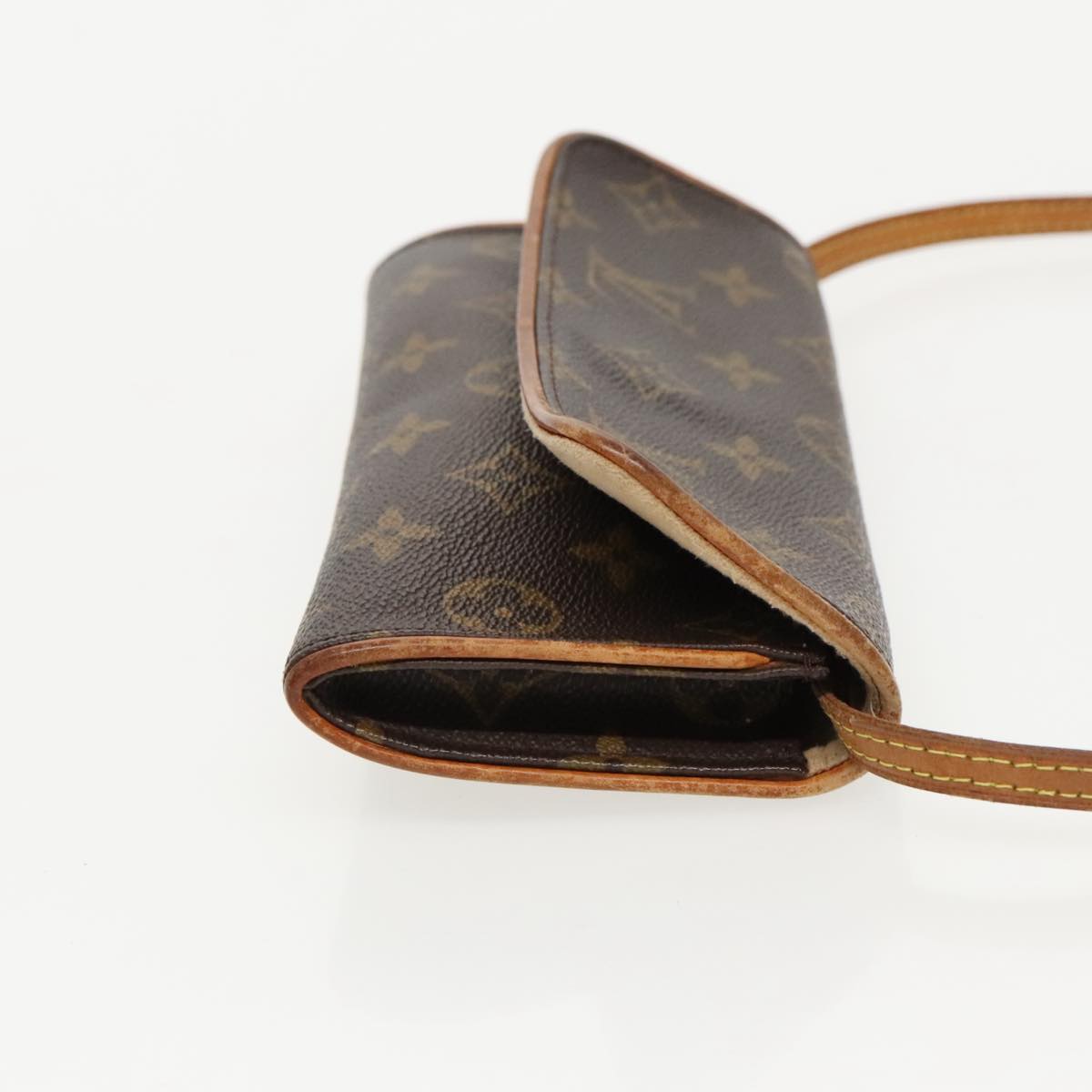 LOUIS VUITTON Monogram Pochette Twin PM Shoulder Bag M51854 LV Auth 96153