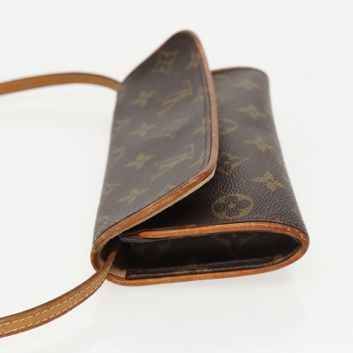 LOUIS VUITTON Monogram Pochette Twin PM Shoulder Bag M51854 LV Auth 96153