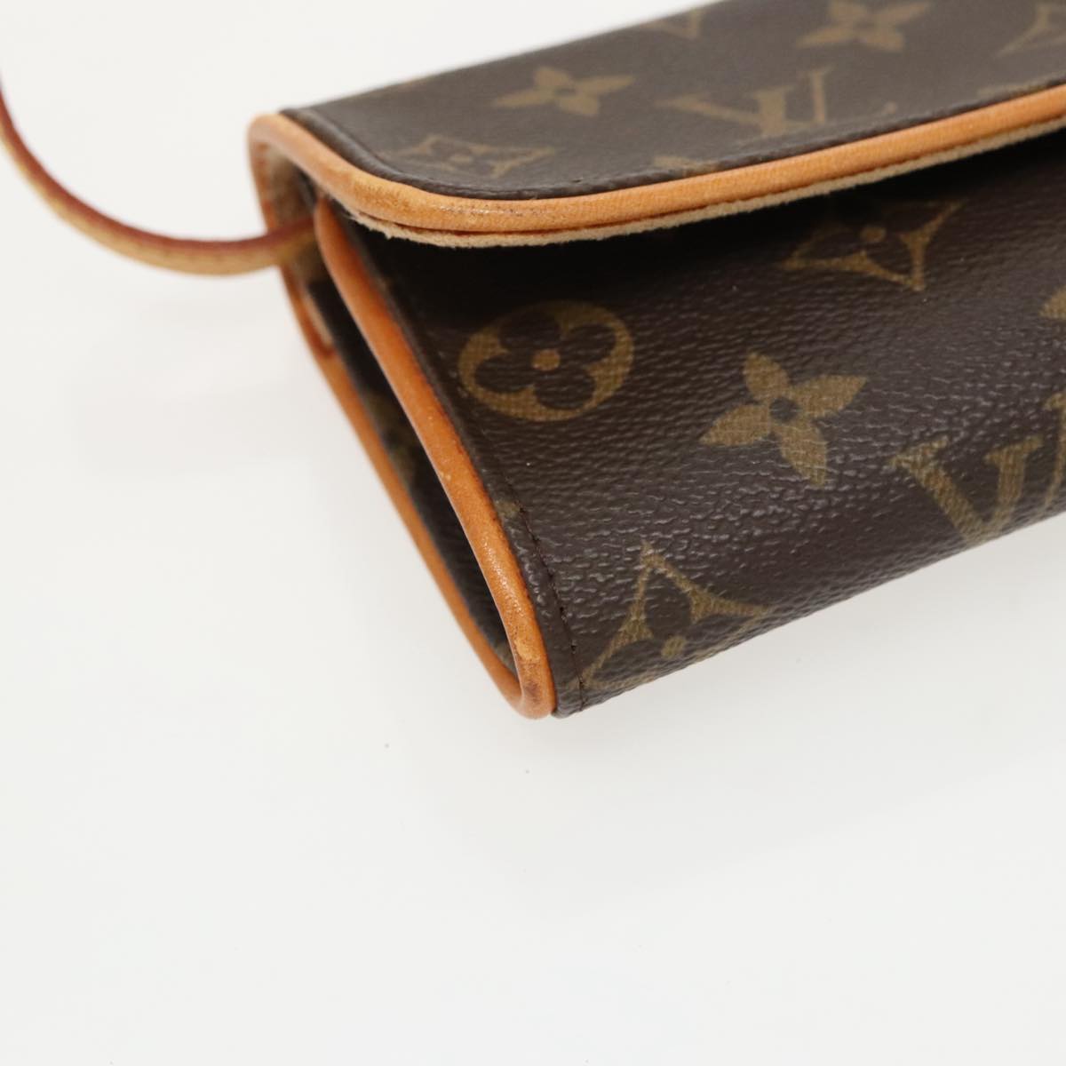 LOUIS VUITTON Monogram Pochette Twin PM Shoulder Bag M51854 LV Auth 96157