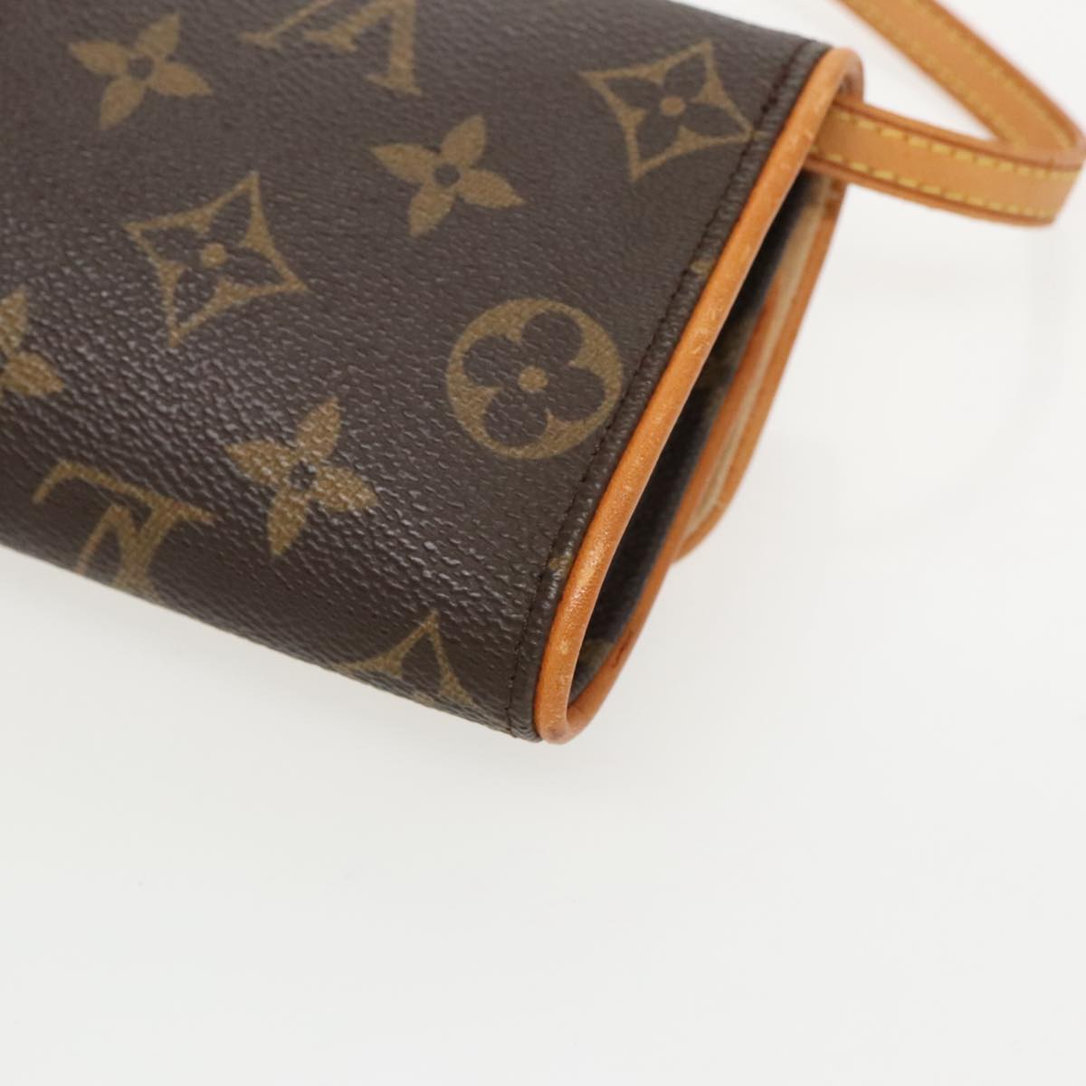 LOUIS VUITTON Monogram Pochette Twin PM Shoulder Bag M51854 LV Auth 96157