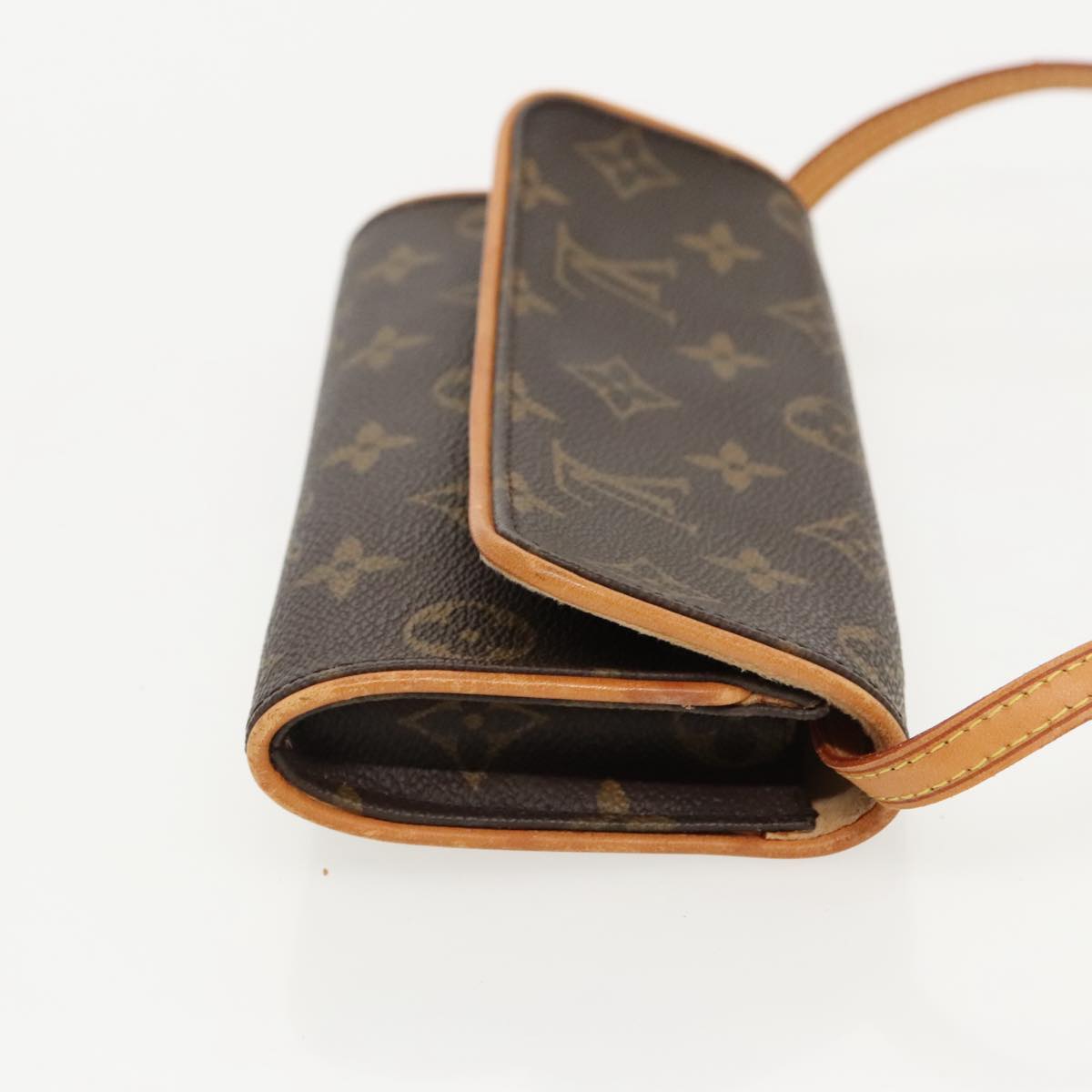 LOUIS VUITTON Monogram Pochette Twin PM Shoulder Bag M51854 LV Auth 96157