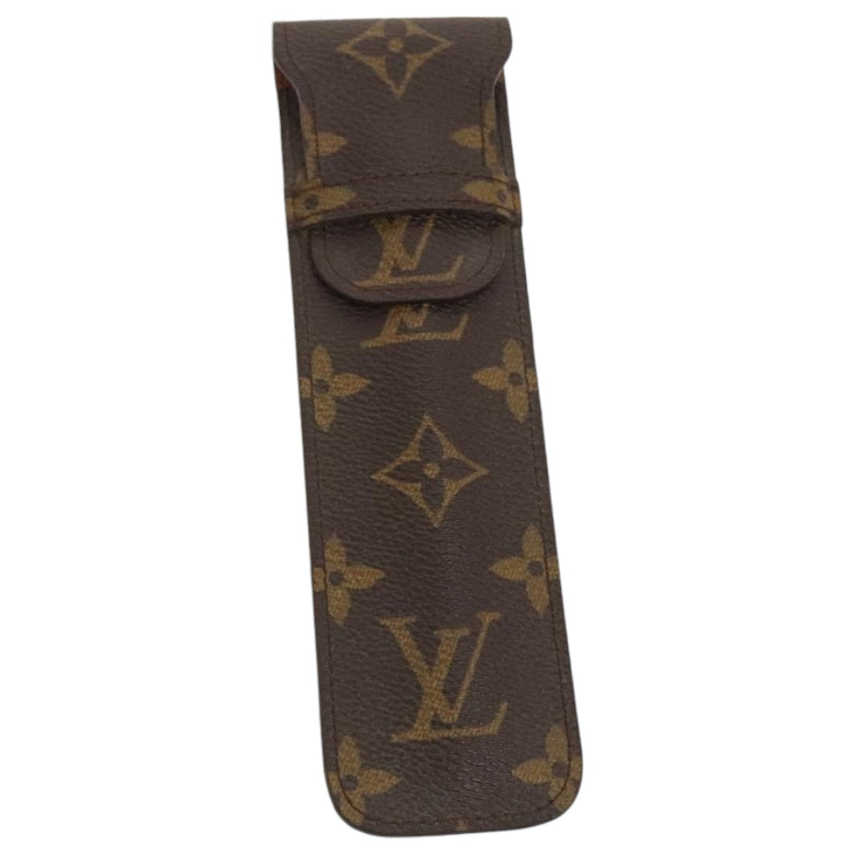 LOUIS VUITTON Monogram Etui Stilo Pen Case M62990 LV Auth 96160