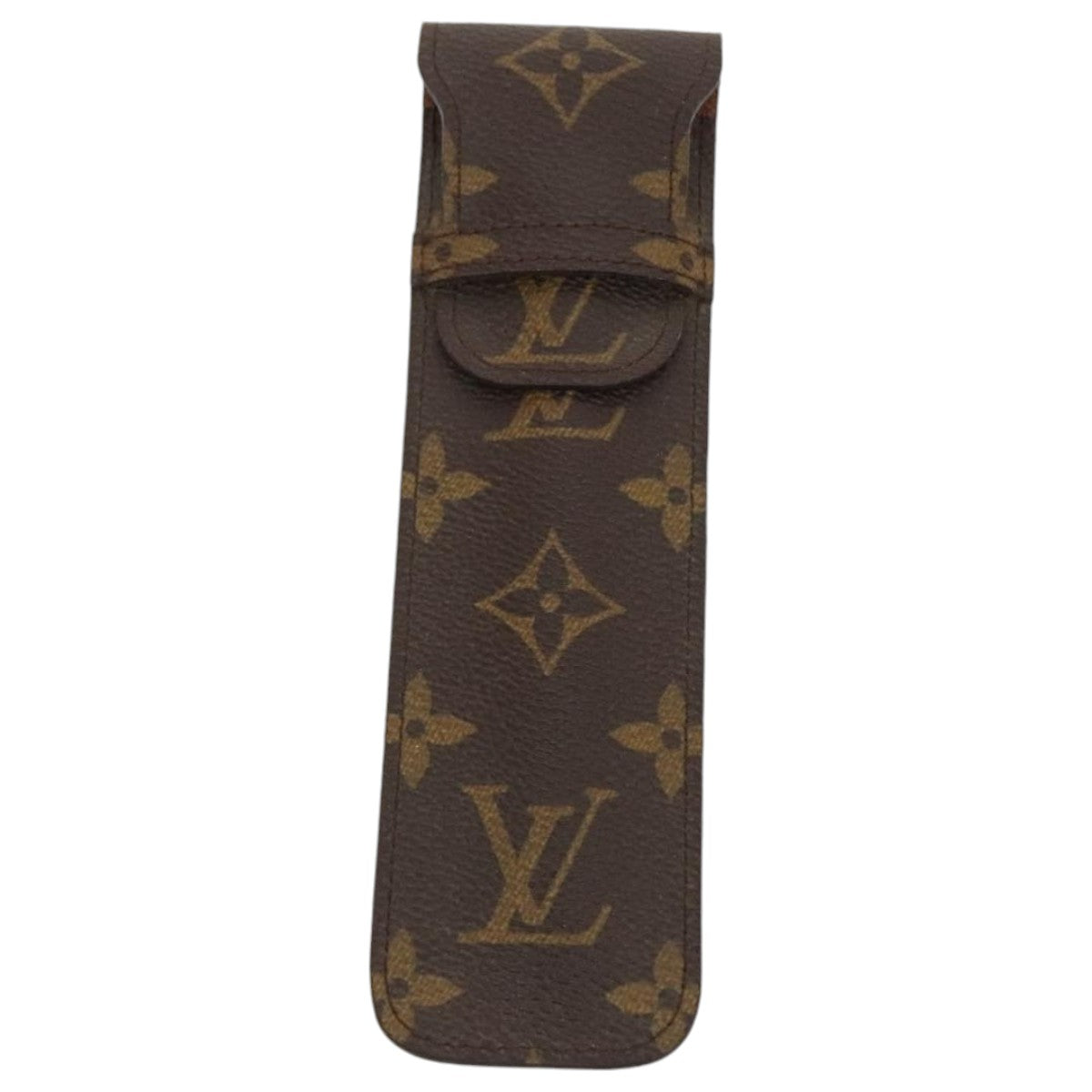 LOUIS VUITTON Monogram Etui Stilo Pen Case M62990 LV Auth 96160