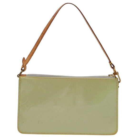 LOUIS VUITTON Monogram Vernis Lexington Accessory Pouch Gris M91056 Auth 96164