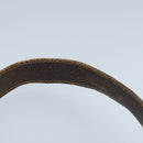 GUCCI GG Supreme Web Sherry Line Shoulder Bag PVC Beige Gold Red Auth 96165-14