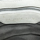 BURBERRY Nova Check Hand Bag PVC 2way Beige Auth 96223-17