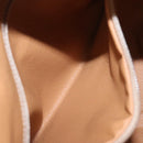 CELINE Macadam Canvas Tote Bag PVC Leather Brown Gold Auth 96231-21