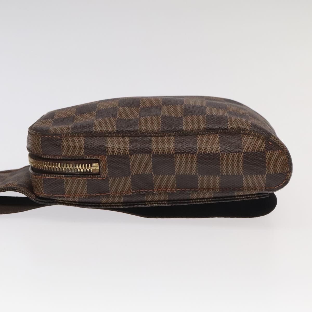 LOUIS VUITTON Damier Ebene Geronimos Shoulder Bag N51994 LV Auth 96241