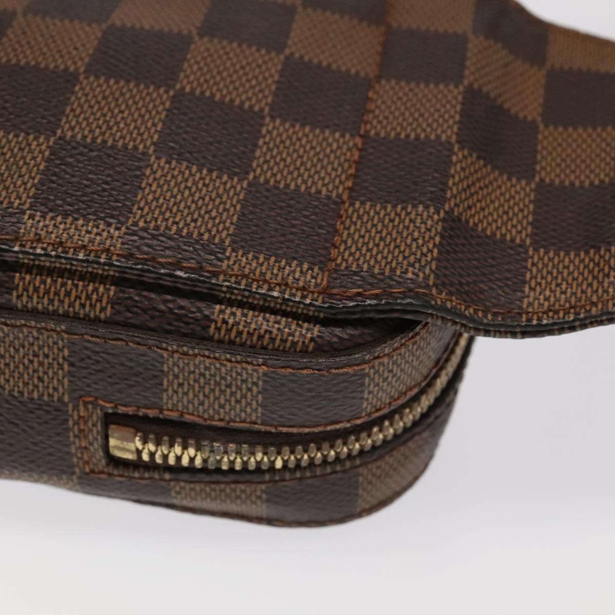 LOUIS VUITTON Damier Ebene Geronimos Shoulder Bag N51994 LV Auth 96241