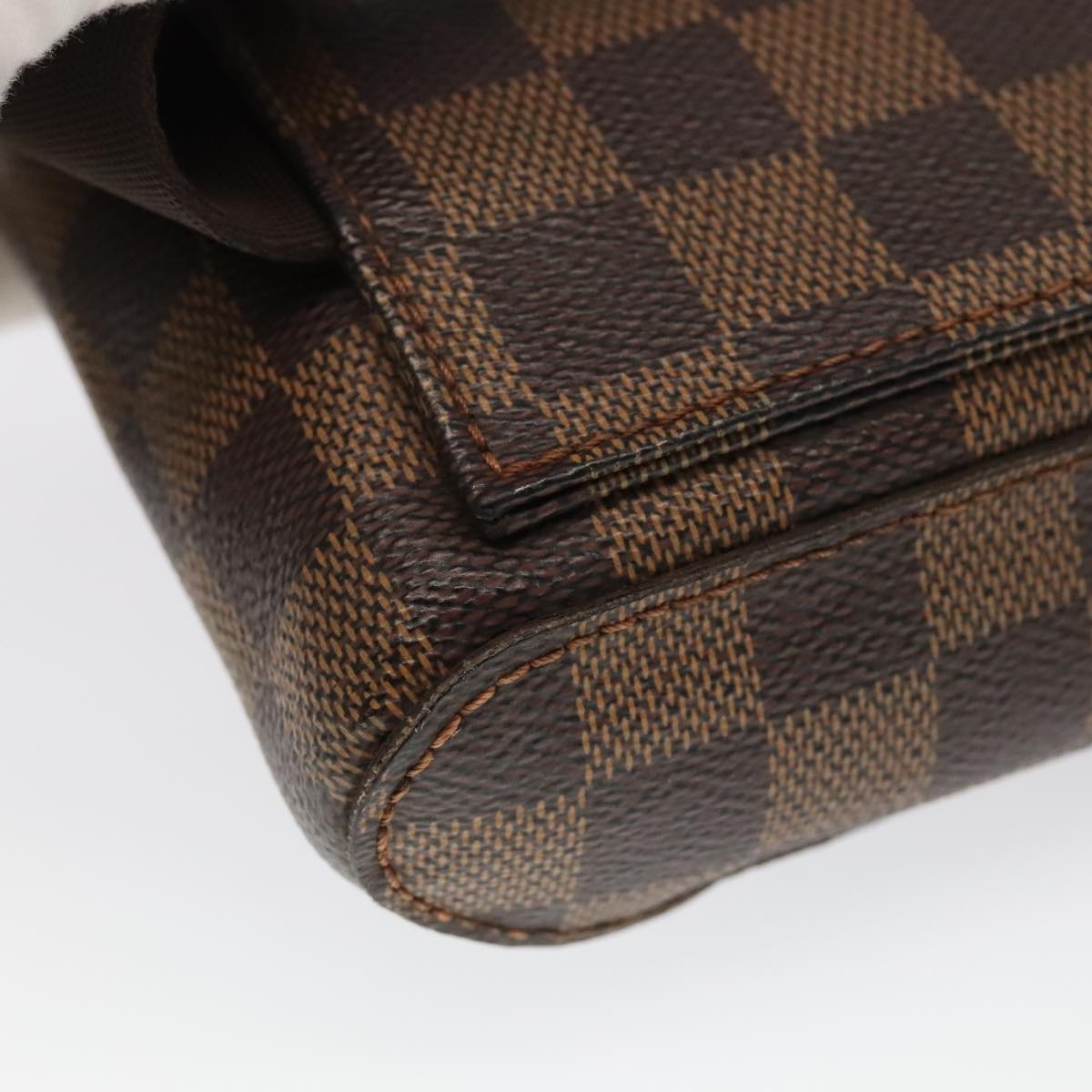 LOUIS VUITTON Damier Ebene Geronimos Shoulder Bag N51994 LV Auth 96241