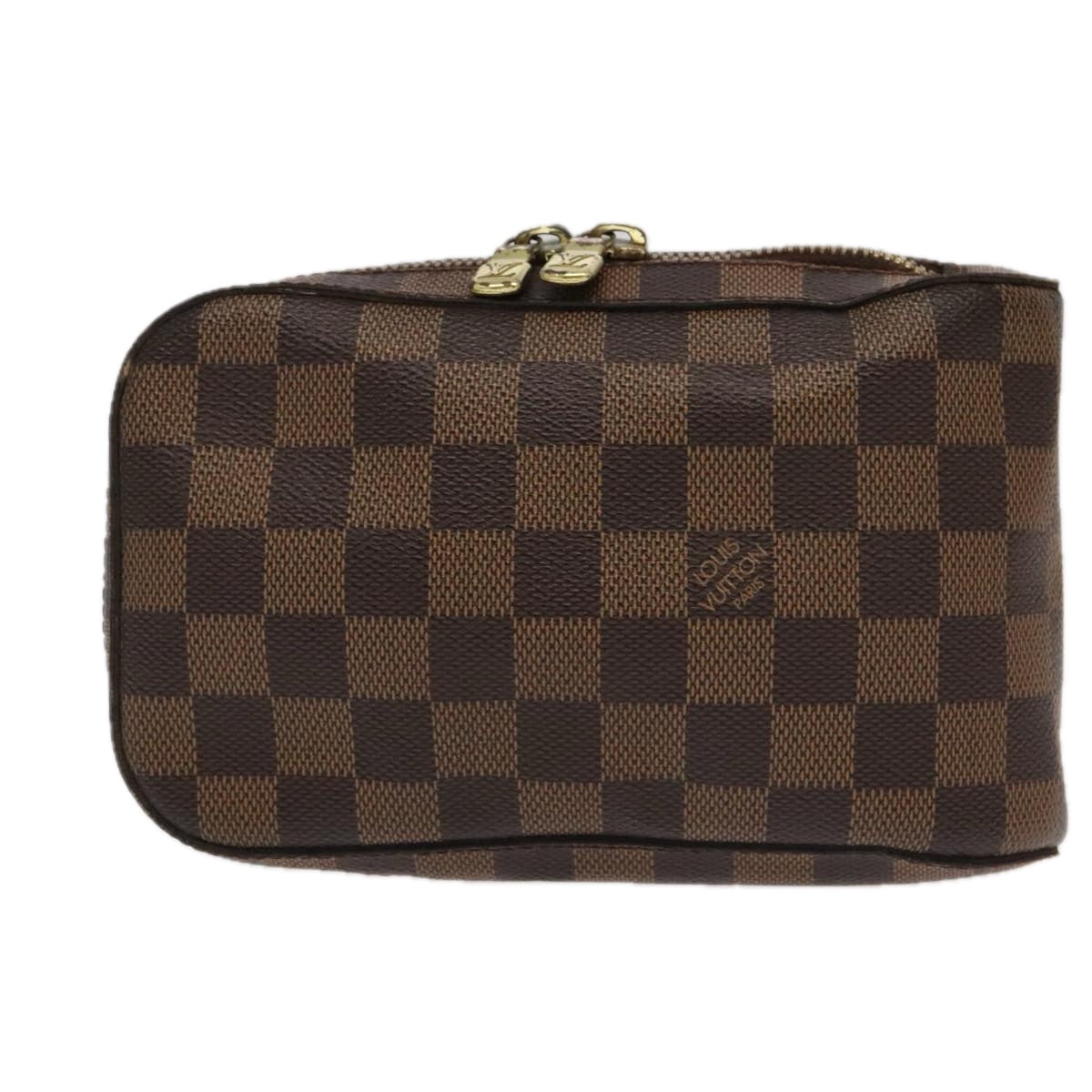 LOUIS VUITTON Damier Ebene Geronimos Shoulder Bag N51994 LV Auth 96241