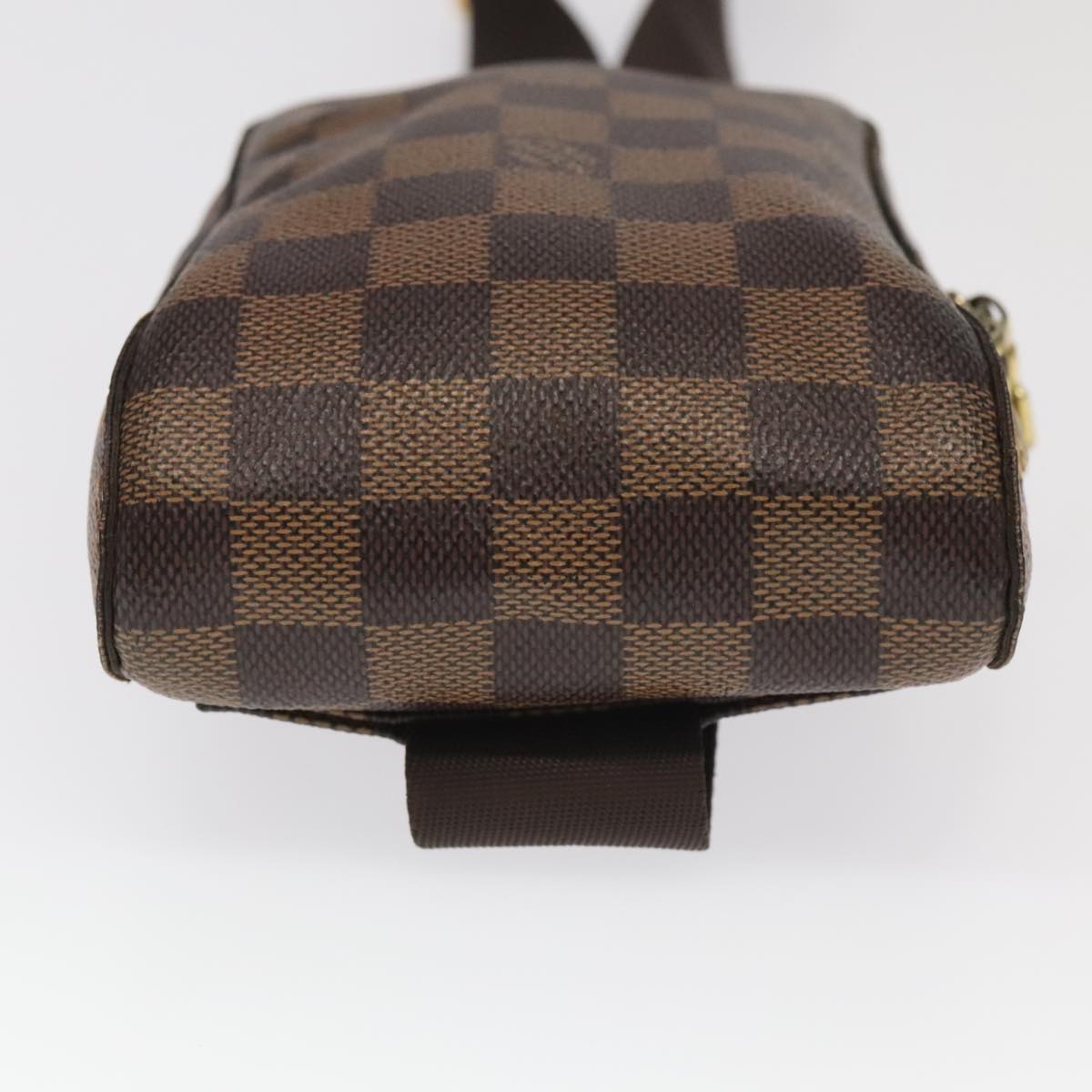 LOUIS VUITTON Damier Ebene Geronimos Shoulder Bag N51994 LV Auth 96241