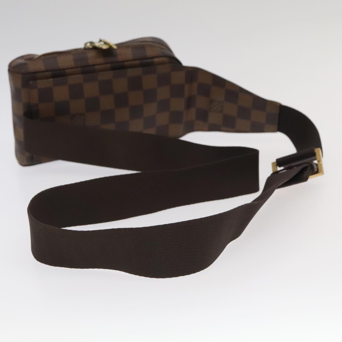 LOUIS VUITTON Damier Ebene Geronimos Shoulder Bag N51994 LV Auth 96241